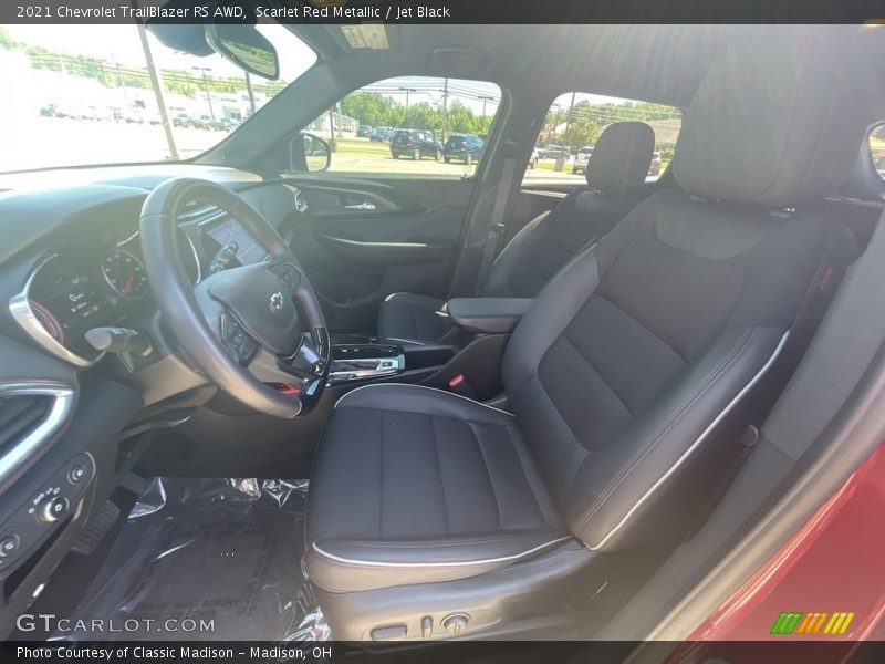 Scarlet Red Metallic / Jet Black 2021 Chevrolet TrailBlazer RS AWD