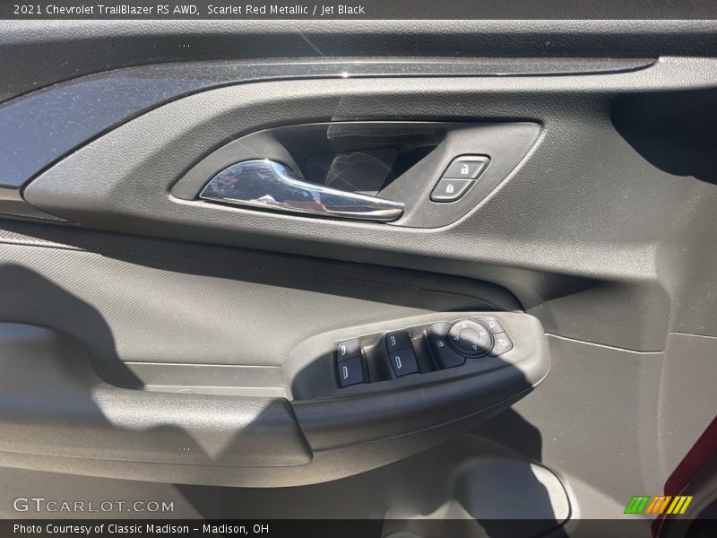 Scarlet Red Metallic / Jet Black 2021 Chevrolet TrailBlazer RS AWD