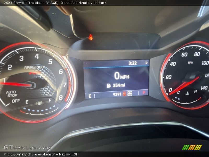 Scarlet Red Metallic / Jet Black 2021 Chevrolet TrailBlazer RS AWD