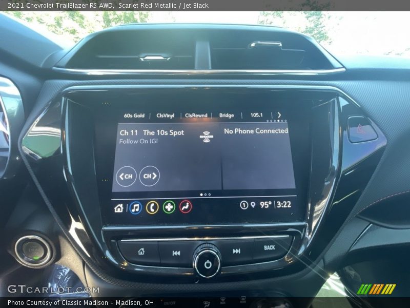 Scarlet Red Metallic / Jet Black 2021 Chevrolet TrailBlazer RS AWD