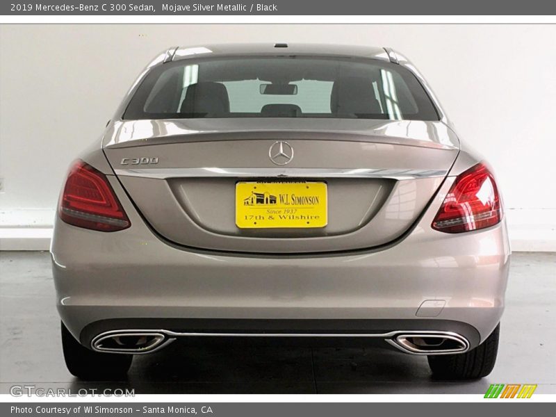 Mojave Silver Metallic / Black 2019 Mercedes-Benz C 300 Sedan