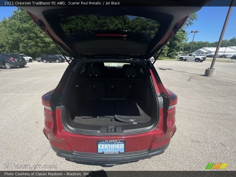 Scarlet Red Metallic / Jet Black 2021 Chevrolet TrailBlazer RS AWD