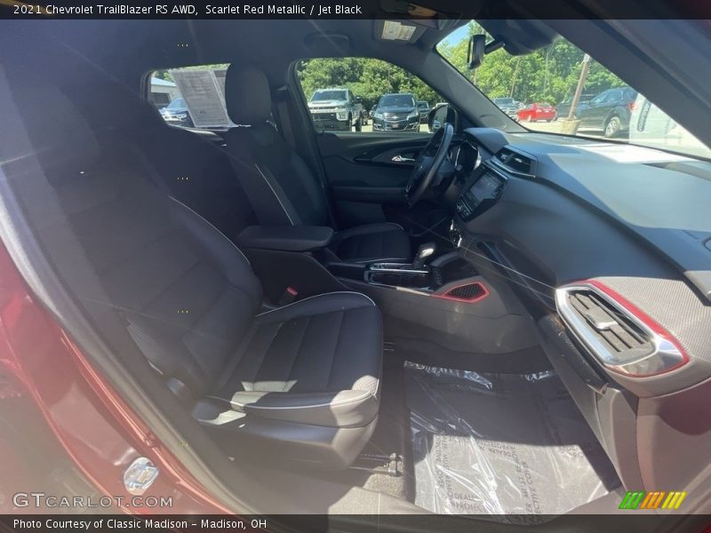 Scarlet Red Metallic / Jet Black 2021 Chevrolet TrailBlazer RS AWD