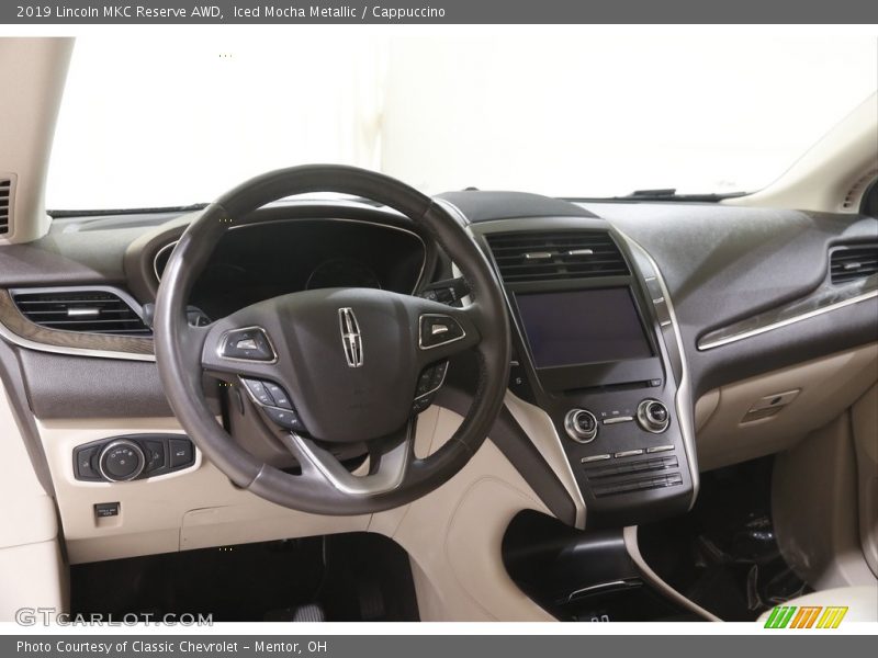 Dashboard of 2019 MKC Reserve AWD