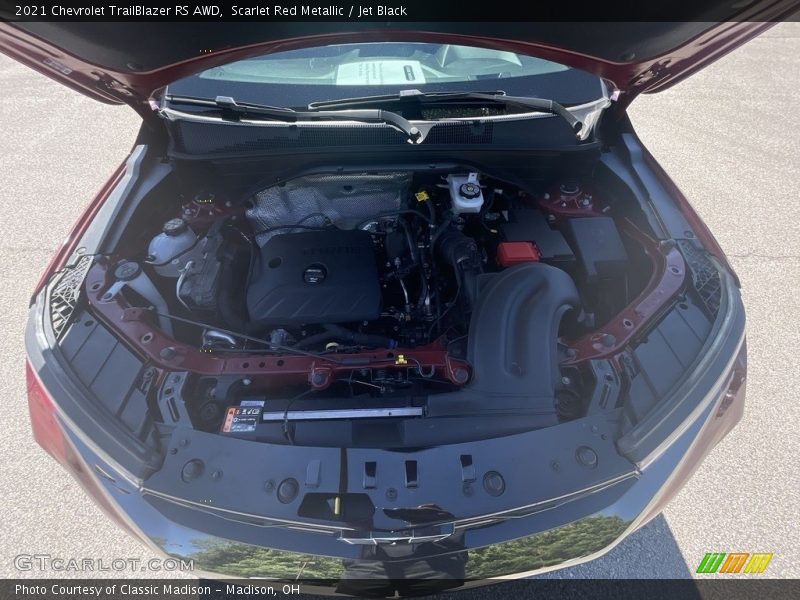 Scarlet Red Metallic / Jet Black 2021 Chevrolet TrailBlazer RS AWD