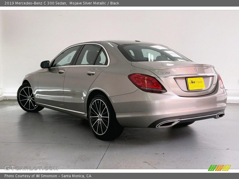Mojave Silver Metallic / Black 2019 Mercedes-Benz C 300 Sedan