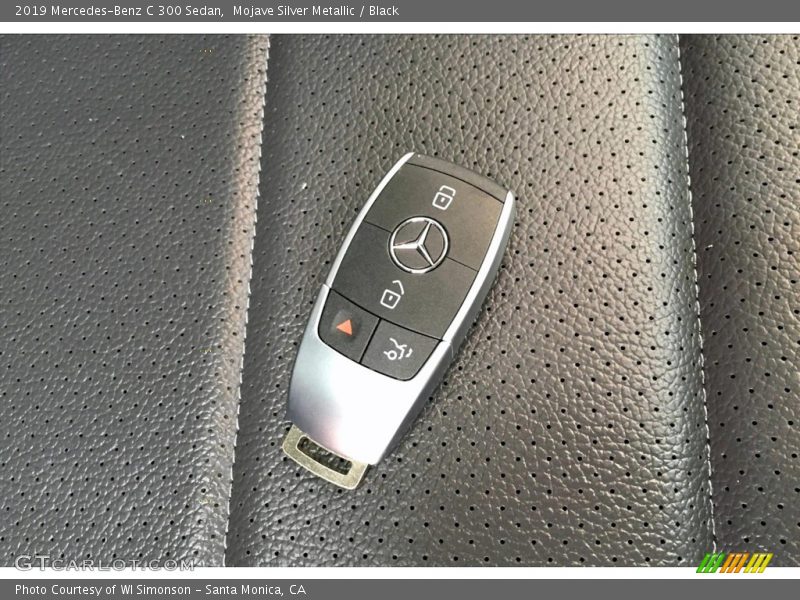 Mojave Silver Metallic / Black 2019 Mercedes-Benz C 300 Sedan