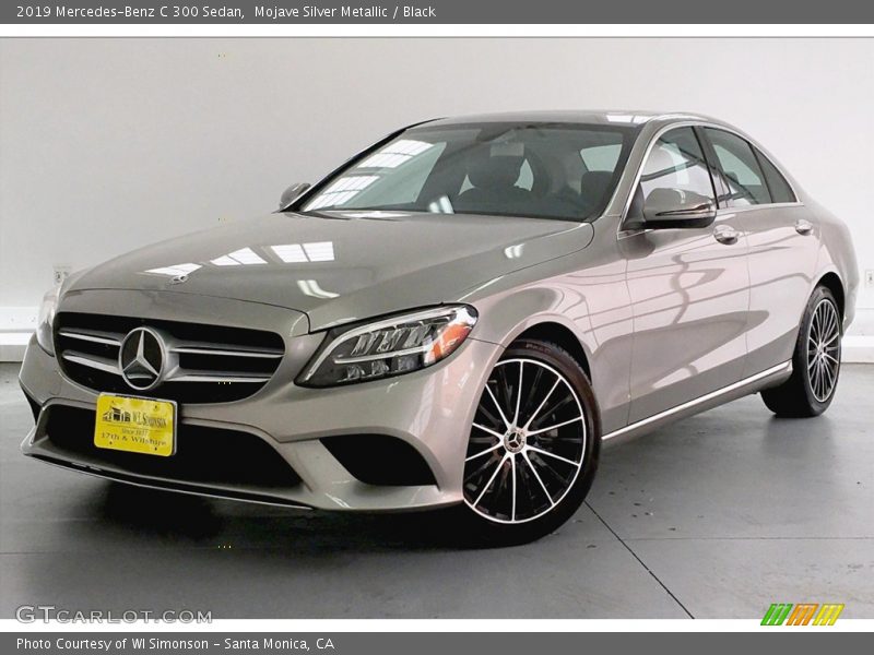 Mojave Silver Metallic / Black 2019 Mercedes-Benz C 300 Sedan