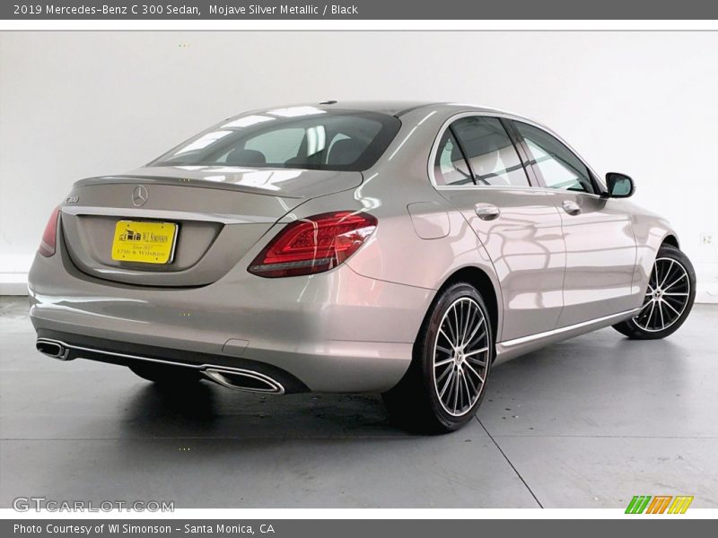 Mojave Silver Metallic / Black 2019 Mercedes-Benz C 300 Sedan