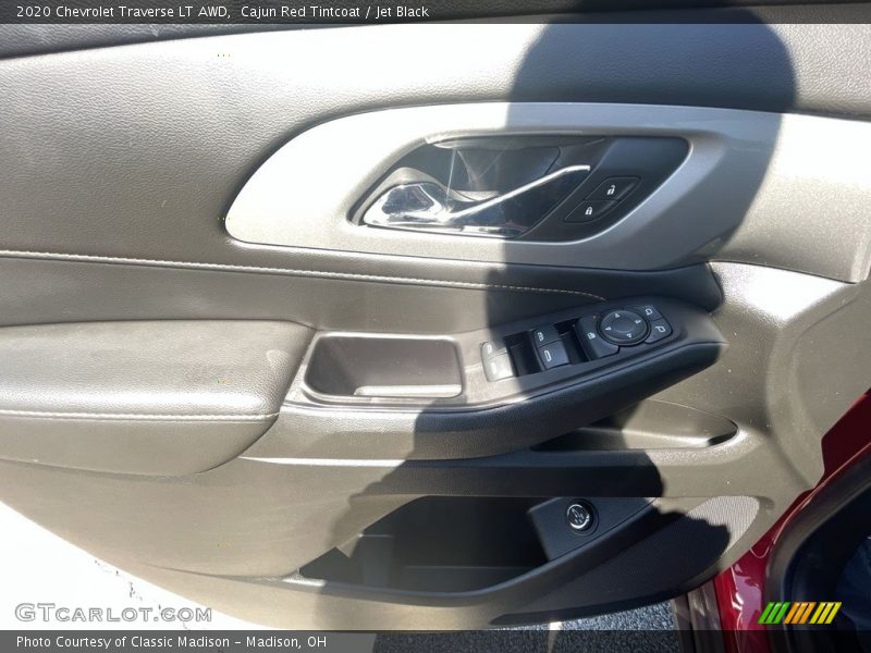 Cajun Red Tintcoat / Jet Black 2020 Chevrolet Traverse LT AWD