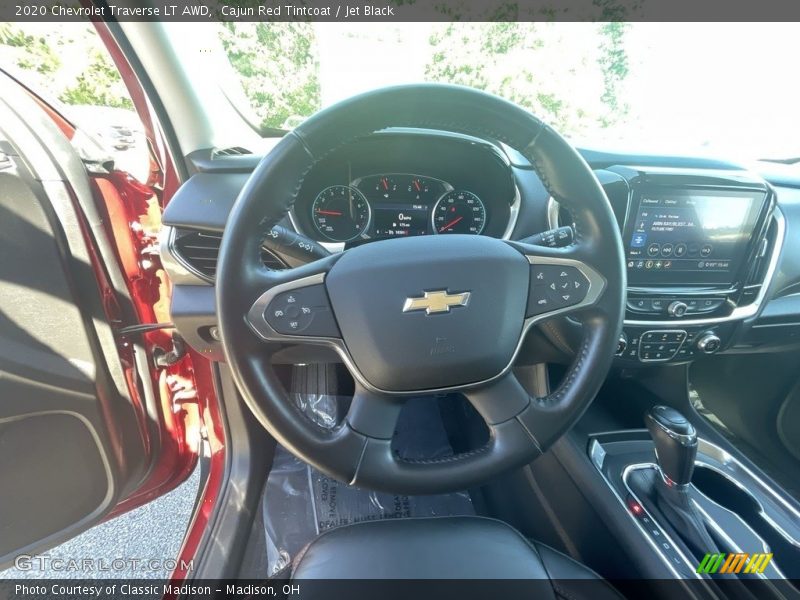 Cajun Red Tintcoat / Jet Black 2020 Chevrolet Traverse LT AWD