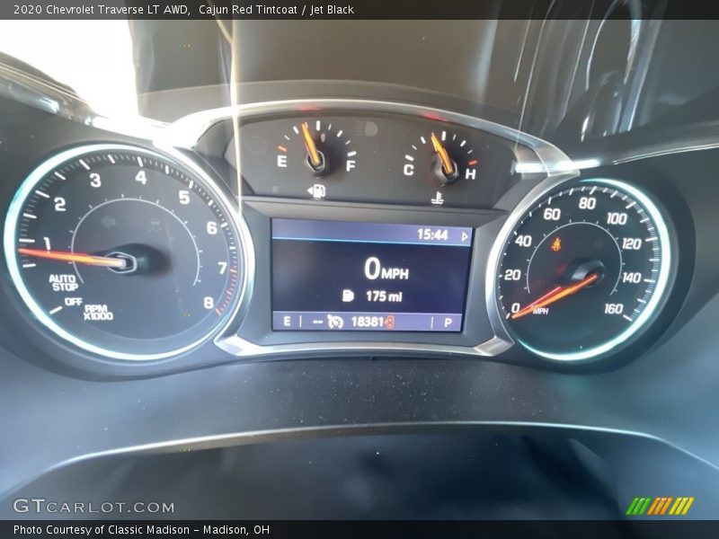 Cajun Red Tintcoat / Jet Black 2020 Chevrolet Traverse LT AWD