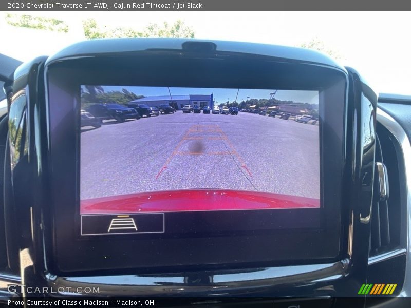 Cajun Red Tintcoat / Jet Black 2020 Chevrolet Traverse LT AWD