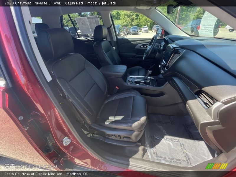 Cajun Red Tintcoat / Jet Black 2020 Chevrolet Traverse LT AWD