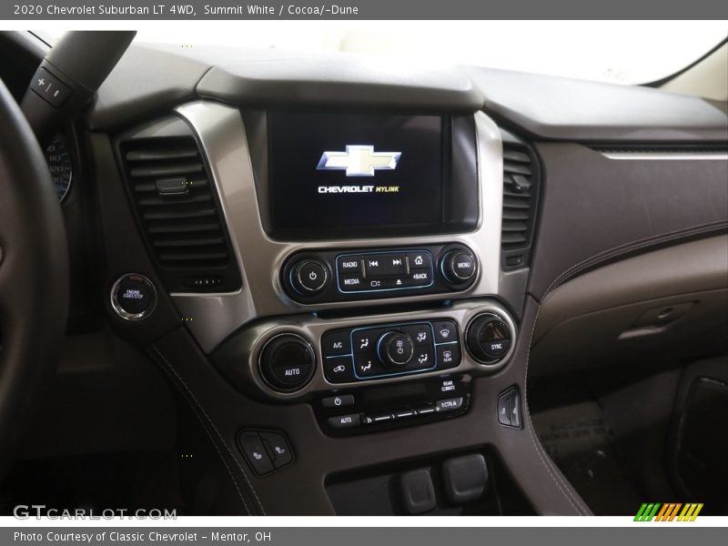 Controls of 2020 Suburban LT 4WD