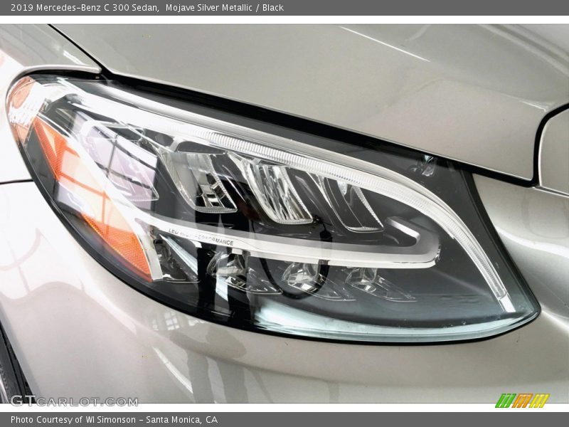 Mojave Silver Metallic / Black 2019 Mercedes-Benz C 300 Sedan