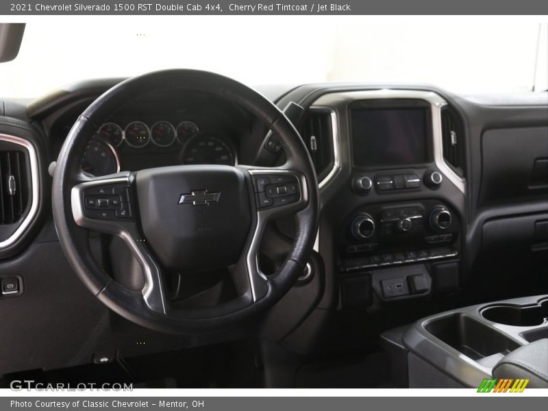 Dashboard of 2021 Silverado 1500 RST Double Cab 4x4