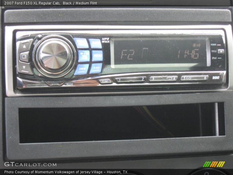 Black / Medium Flint 2007 Ford F150 XL Regular Cab