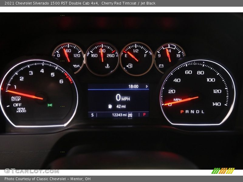  2021 Silverado 1500 RST Double Cab 4x4 RST Double Cab 4x4 Gauges