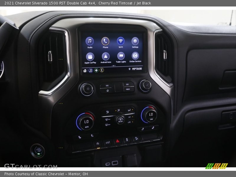 Cherry Red Tintcoat / Jet Black 2021 Chevrolet Silverado 1500 RST Double Cab 4x4