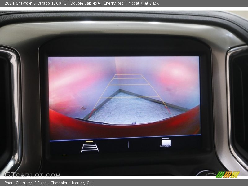 Cherry Red Tintcoat / Jet Black 2021 Chevrolet Silverado 1500 RST Double Cab 4x4
