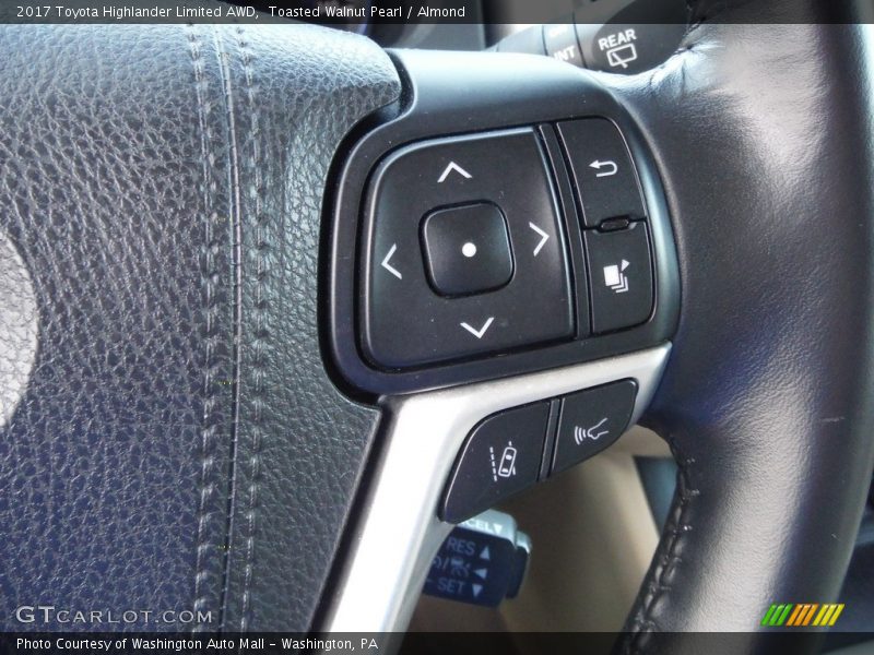 Toasted Walnut Pearl / Almond 2017 Toyota Highlander Limited AWD
