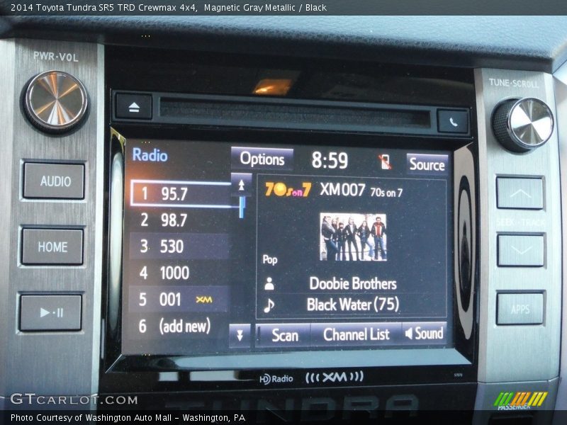 Magnetic Gray Metallic / Black 2014 Toyota Tundra SR5 TRD Crewmax 4x4