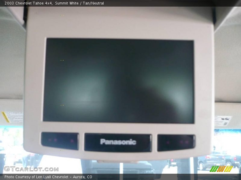 Summit White / Tan/Neutral 2003 Chevrolet Tahoe 4x4