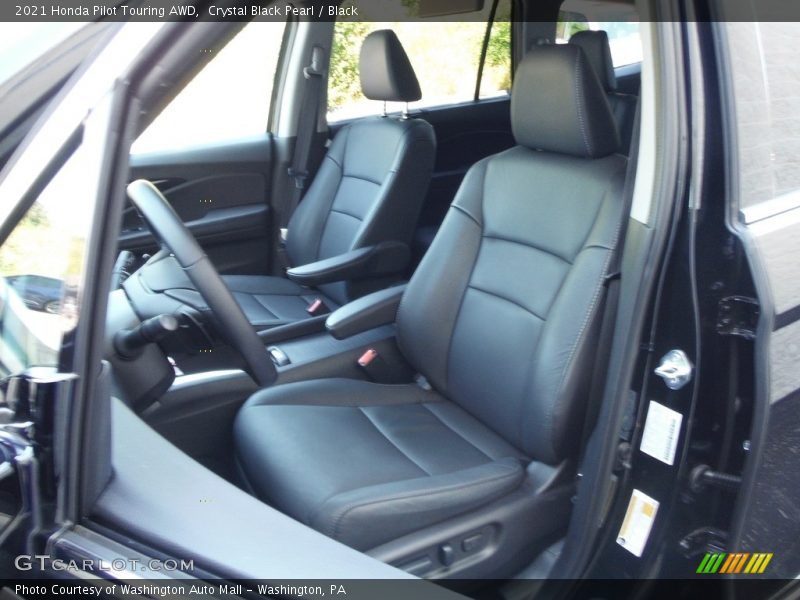Crystal Black Pearl / Black 2021 Honda Pilot Touring AWD