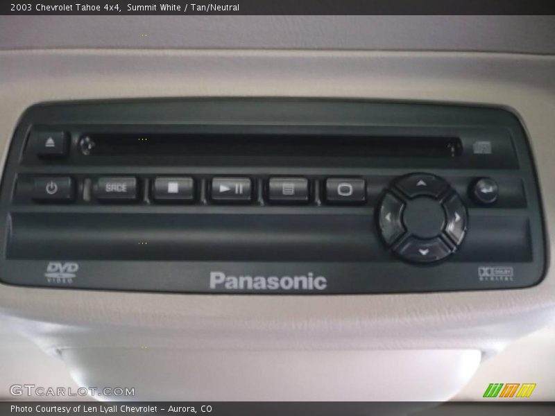 Summit White / Tan/Neutral 2003 Chevrolet Tahoe 4x4