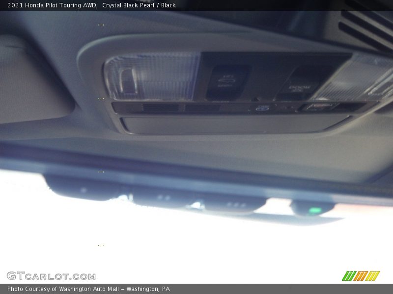 Crystal Black Pearl / Black 2021 Honda Pilot Touring AWD