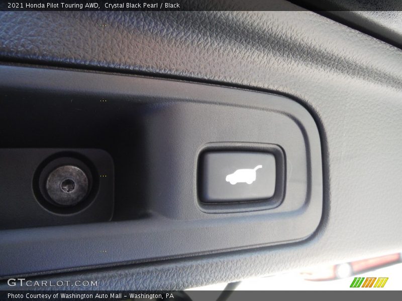 Crystal Black Pearl / Black 2021 Honda Pilot Touring AWD