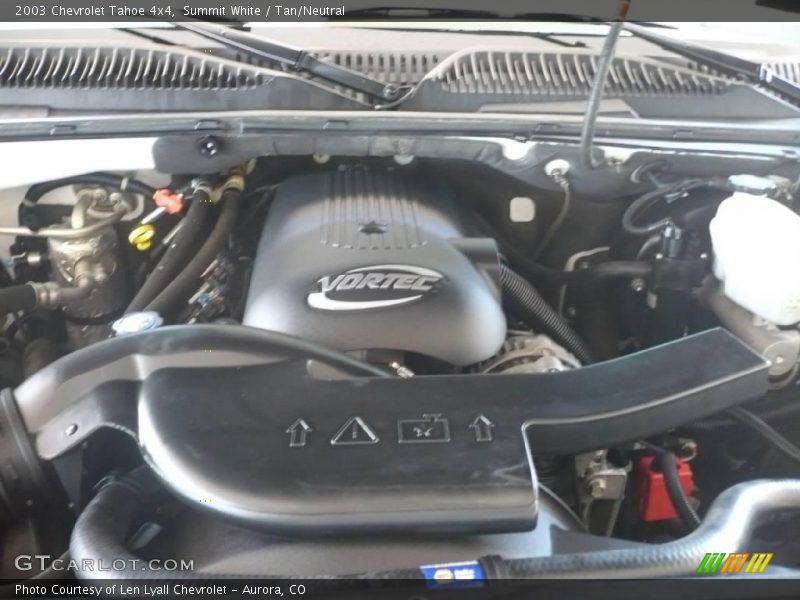 Summit White / Tan/Neutral 2003 Chevrolet Tahoe 4x4