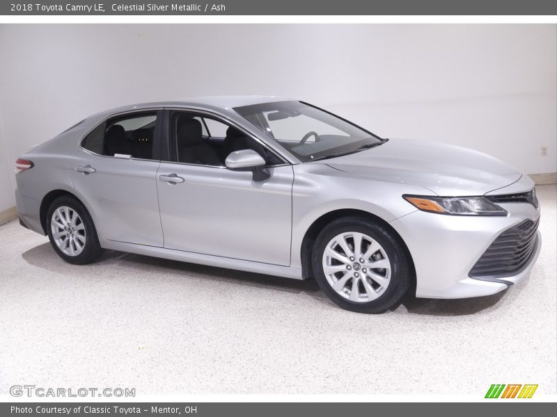 Celestial Silver Metallic / Ash 2018 Toyota Camry LE