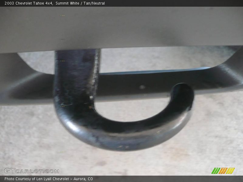 Summit White / Tan/Neutral 2003 Chevrolet Tahoe 4x4