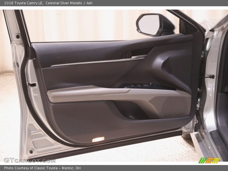 Celestial Silver Metallic / Ash 2018 Toyota Camry LE
