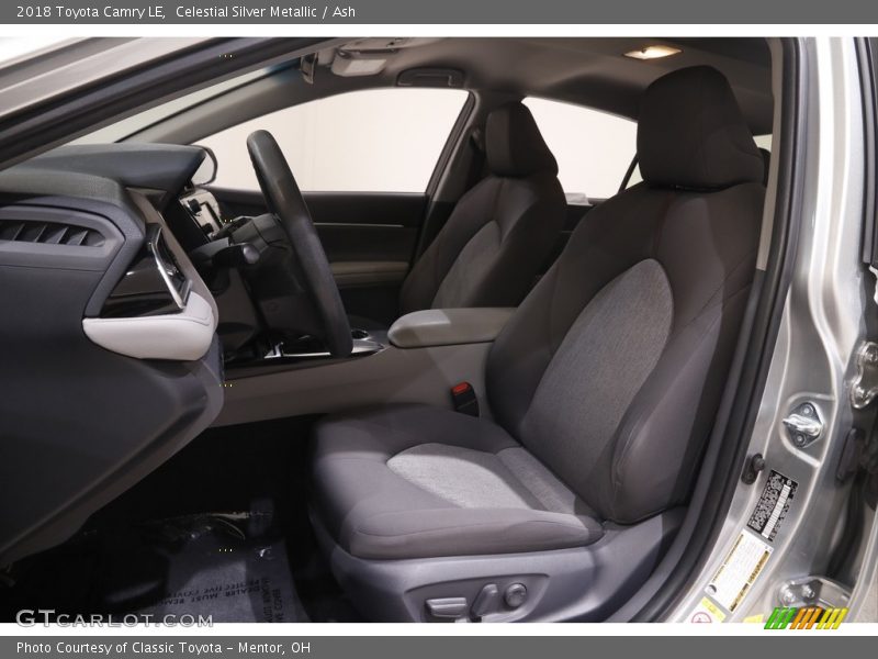 Celestial Silver Metallic / Ash 2018 Toyota Camry LE
