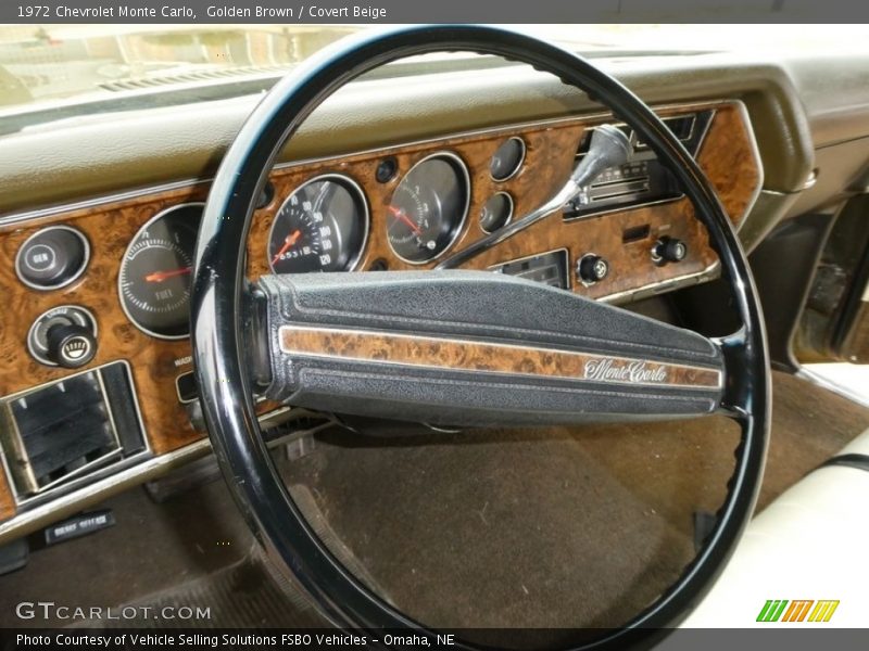  1972 Monte Carlo  Steering Wheel