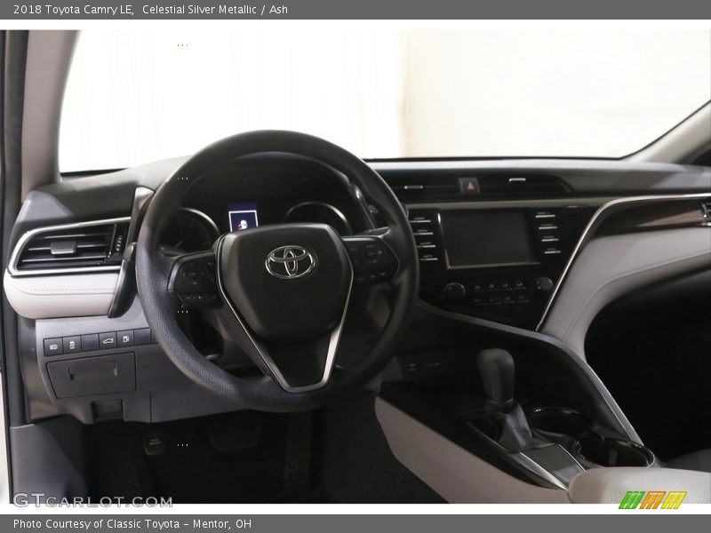 Celestial Silver Metallic / Ash 2018 Toyota Camry LE