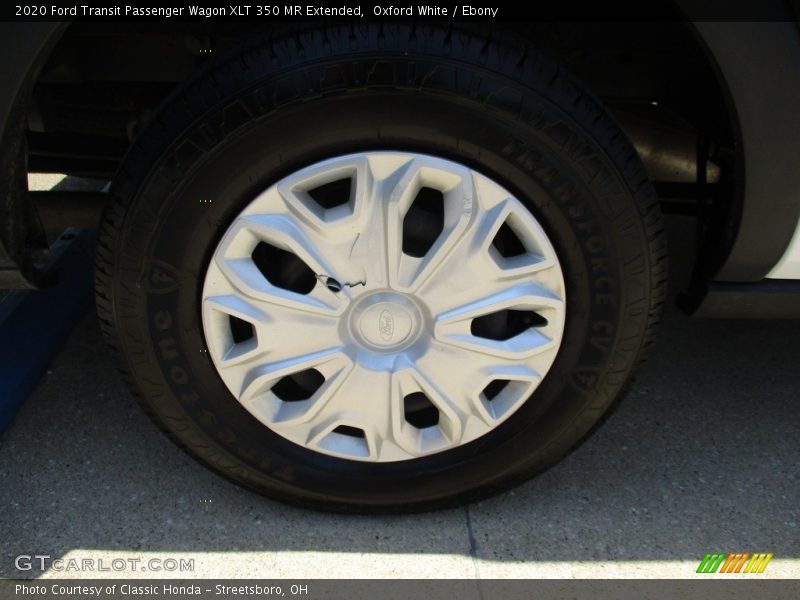 Oxford White / Ebony 2020 Ford Transit Passenger Wagon XLT 350 MR Extended