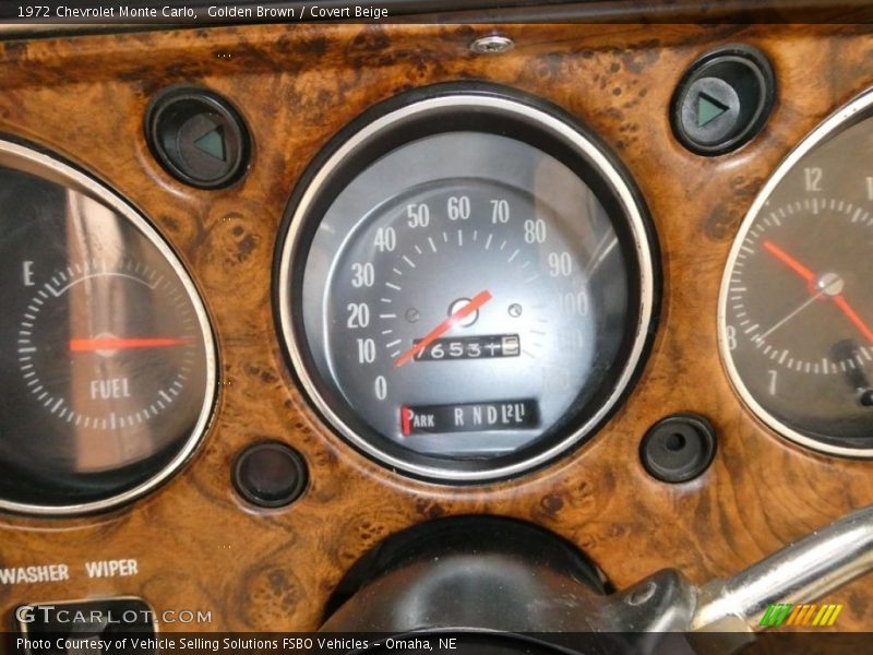  1972 Monte Carlo   Gauges