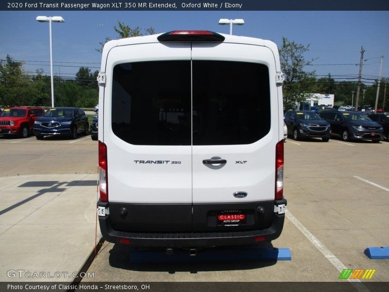Oxford White / Ebony 2020 Ford Transit Passenger Wagon XLT 350 MR Extended
