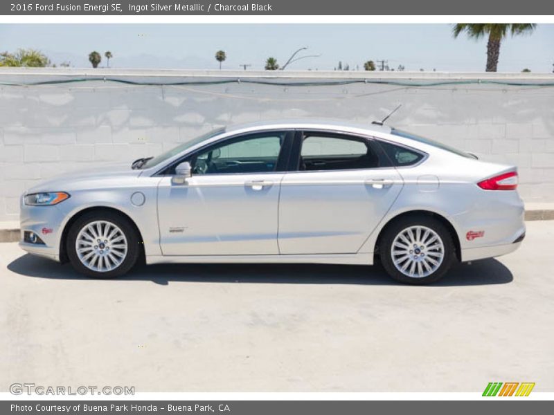  2016 Fusion Energi SE Ingot Silver Metallic