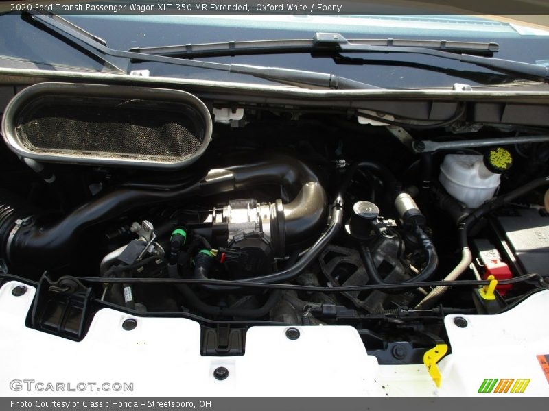 Oxford White / Ebony 2020 Ford Transit Passenger Wagon XLT 350 MR Extended