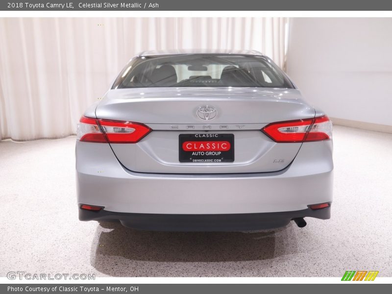 Celestial Silver Metallic / Ash 2018 Toyota Camry LE
