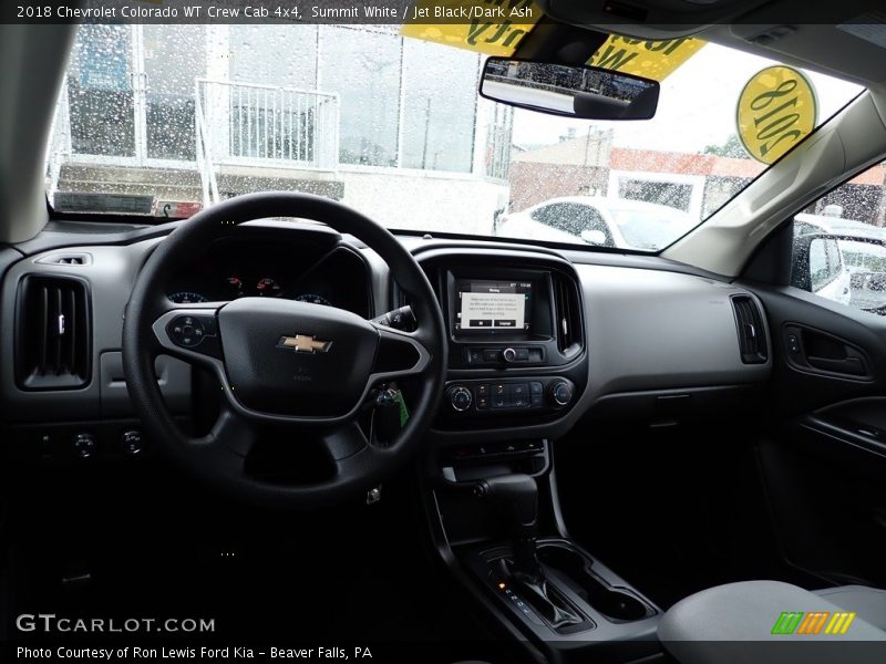 Summit White / Jet Black/Dark Ash 2018 Chevrolet Colorado WT Crew Cab 4x4