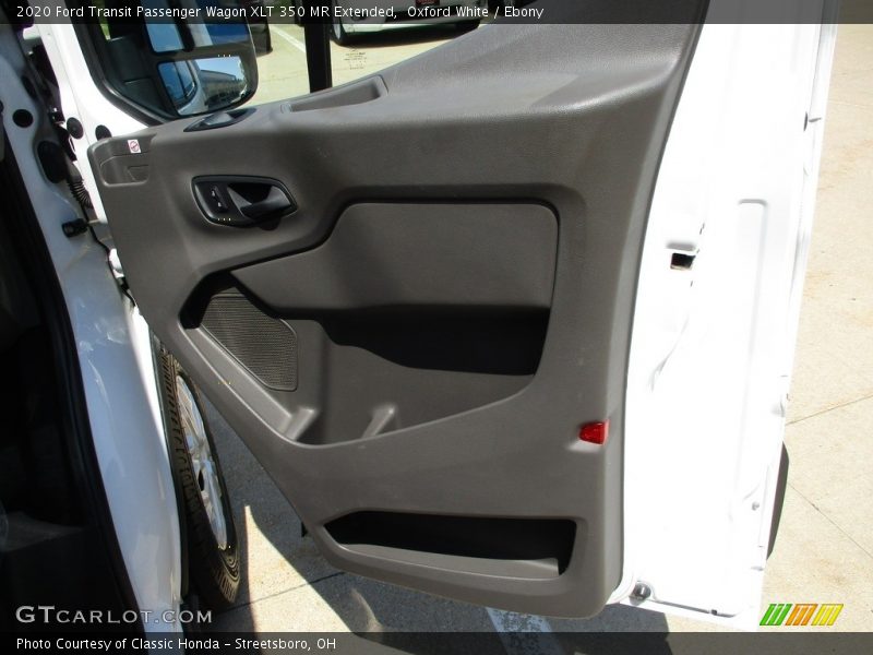 Oxford White / Ebony 2020 Ford Transit Passenger Wagon XLT 350 MR Extended