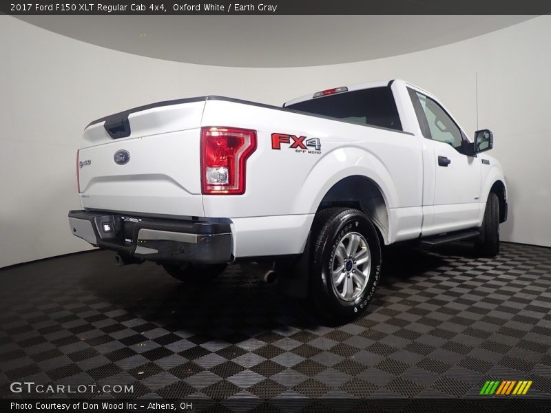 Oxford White / Earth Gray 2017 Ford F150 XLT Regular Cab 4x4