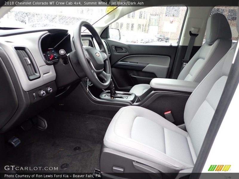 Summit White / Jet Black/Dark Ash 2018 Chevrolet Colorado WT Crew Cab 4x4