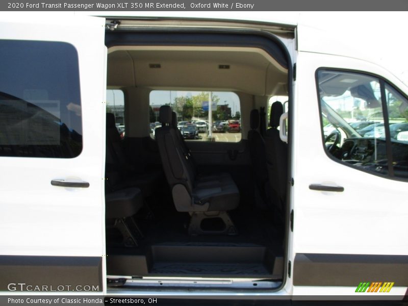 Oxford White / Ebony 2020 Ford Transit Passenger Wagon XLT 350 MR Extended